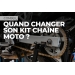 Quand faut-il changer son kit chaîne moto ?