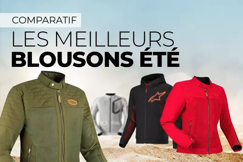 Notre top 10 des blousons moto été